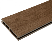 Террасная доска BARK (пустотелая) 3000х140х25 мм MERBAU (мербау, коричневый)