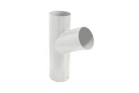 Тройник трубы GL PU 150/100 мм металлический (RAL 9003)